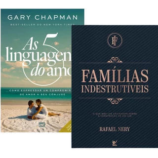Kit 2 Livros | 5 Linguagens do Amor + Famílias Indestrutíveis em Oferta na Shopee