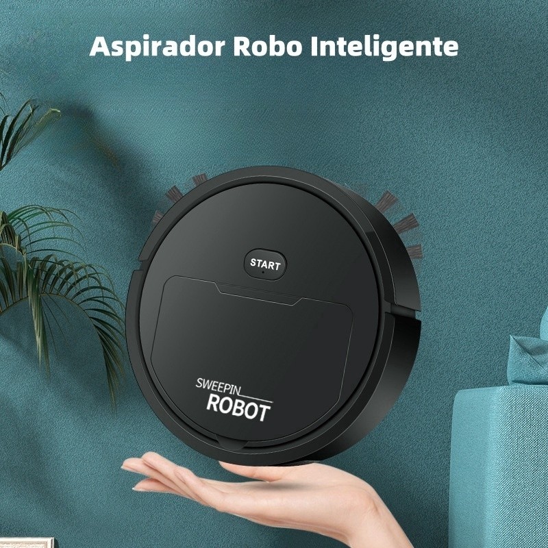 Robô De Varredura 3 Em 1 Esterilização E Desinfecção UV Aspirador Inteligente Carregador Automático De Casa