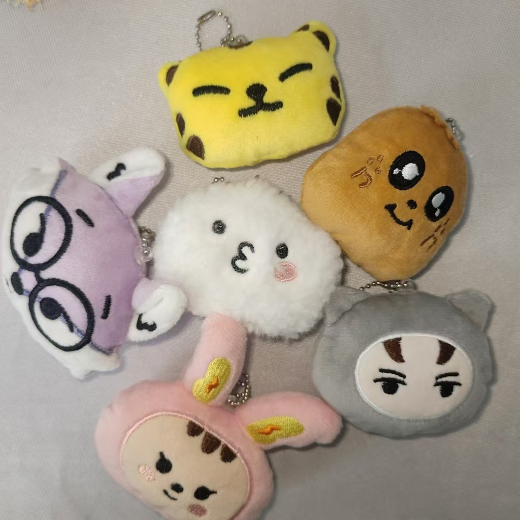 Kpop Idol Seventeen Miniteen Face Chaveiro De Pelúcia Versão