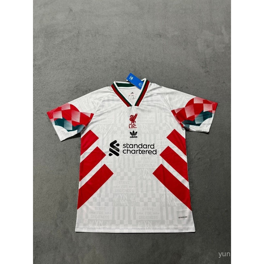 Nova Camisa de Manga Curta Masculina Especial Edição Liverpool 25/26