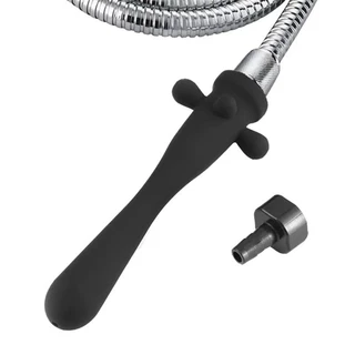 Bocal De Chuveiro Enema De Silicone Sistema De Ducha De Seringa Anal Retal Saudável SEXY