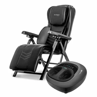 Poltrona de Massagem Flex com Aquecimento e Massageador para pés Foot Zen Genis Relax Bivolt em Oferta na Shopee