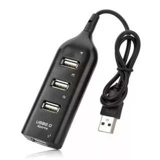 Hub Usb 4 Portas 2.0 Extensor Multi Drive Adaptador Pc Note