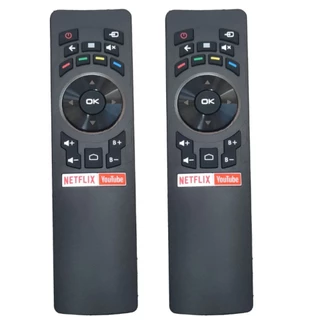 2 Pc De Controle Compatível Tv Multilaser Rc3442108/01 Tl002