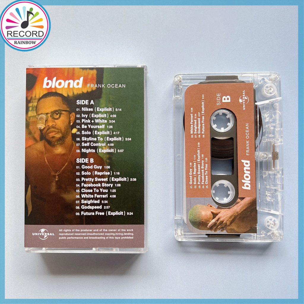 Frank Ocean Blond Fita K7 Cassette Tape Brand New [Lacrado