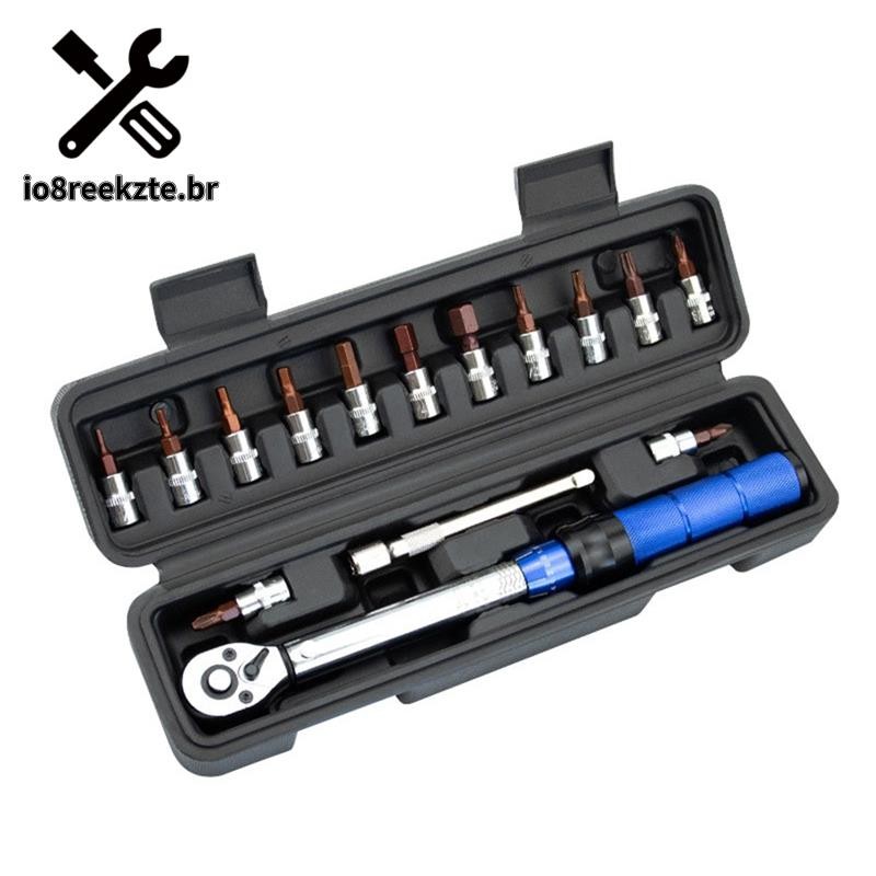 1/4in 2-24Nm Chave De Torque Ajustável Kit De Ferramentas De