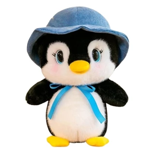 Ursinho de Pelúcia Infantil Pinguim Brinquedo Kawaii Fofinho - Castela
