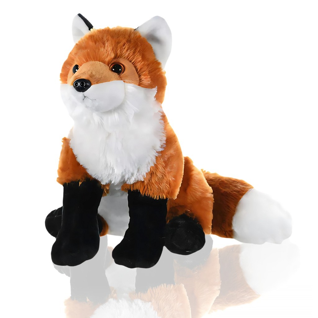 Raposa De Pelúcia Brinquedo 32cm Bichinho Para Criança Dormir | Shopee ...