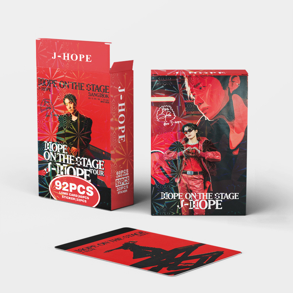 KPOP 92 Unidades/Caixa BTS J-HOPE SOLO Photocards JHOPE LOMO