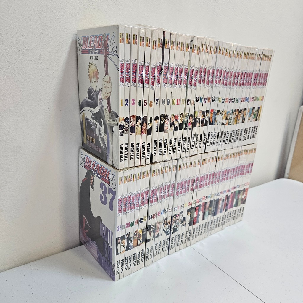 Bleach 1 ao 74 - Coleção Mangá Completo Panini | Shopee Brasil