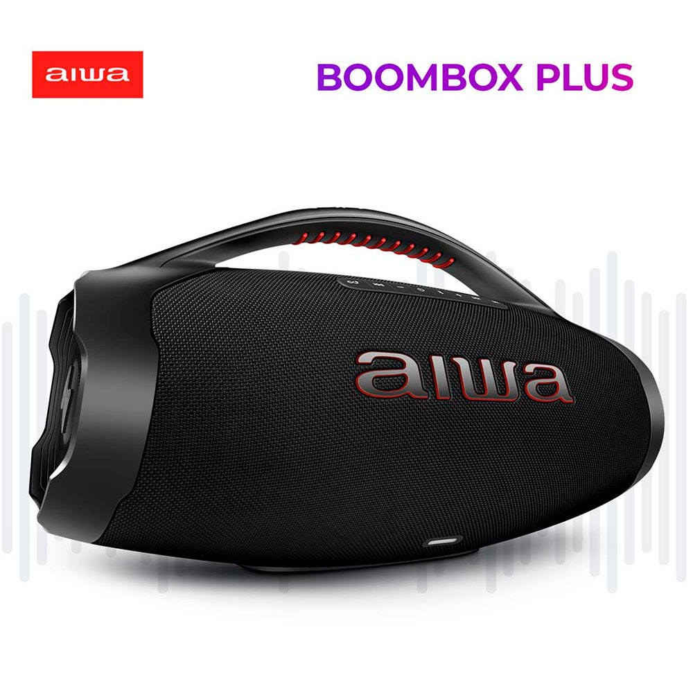 Caixa de Som Boombox Plus com 3 Alto-falantes 200W