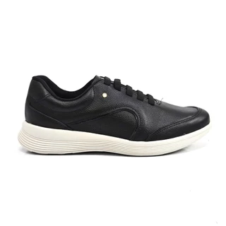 Tênis Feminino Usaflex Calce Fácil Em Couro em Oferta na Shopee