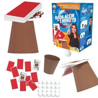 Jogo Nada Além de 1 Minuto Não Derrube o Coringa e Catapulta de Cartas 792974 - Pais&Filhos