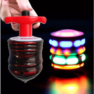 Pião Musical Luminoso Com Lançador Automatico Piao Com Luz e Som Laser Brinquedo Infantil para Meninos e Meninas em Oferta na Shopee