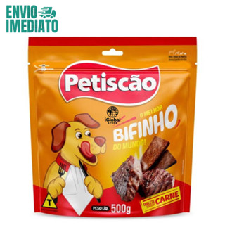 Petiscão Bifinho Carne 500g - Ideal para Recompensas em Oferta na Shopee