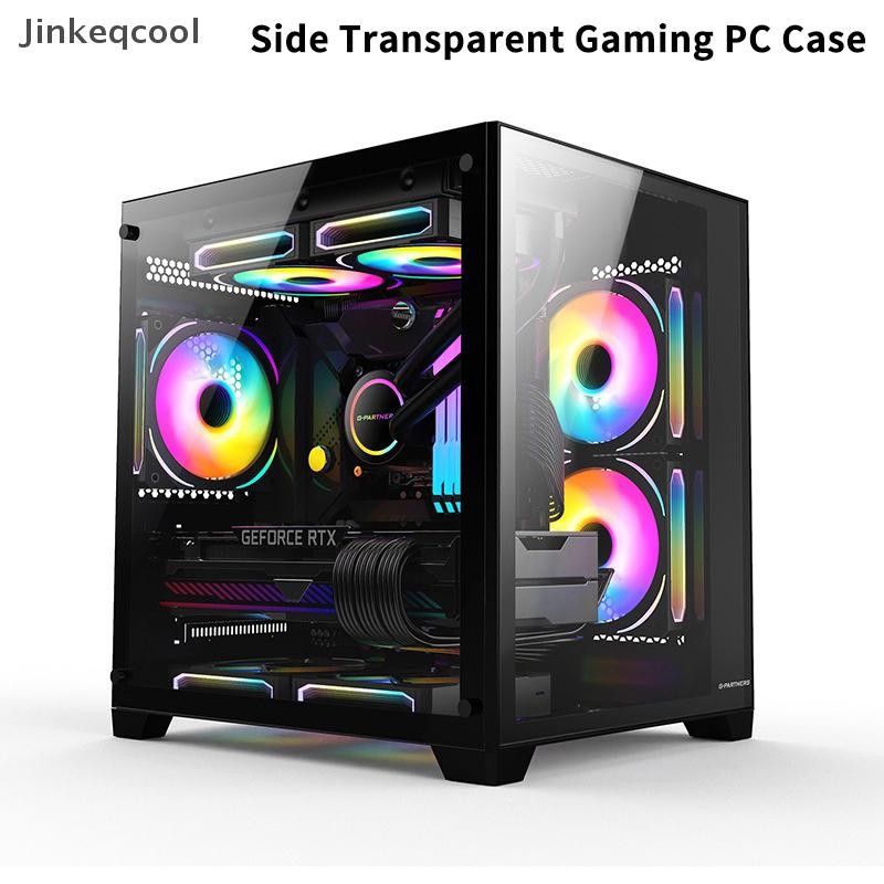 Jqbr PC Caso Transparente Mar Vista Sala A-Pilar Desktop Computador ...