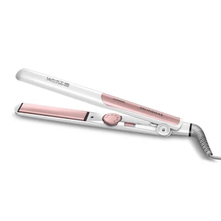 Prancha Alisadora Mondial P-50 com Tourmaline Íon 45W Branco/Rose Gold Bivolt em Oferta na Shopee