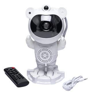 Astronauta Projetor com BLUETOOTH LED Lâmpada Com Controle Remoto novo geracao