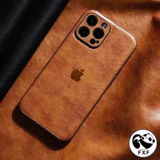 Capa Macia De Couro De Luxo Premium Para iPhone 16 15 14 13 12 11 Pro Max Plus Proteção Completa Da Lente Câmera