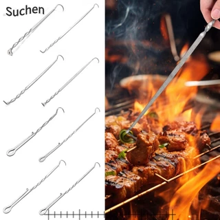 SUCHENJ2 Flipper De Comida Para Churrasco , Grelhar , Acampamento Ao Ar Livre , Cozinhar , Gancho De Carne , Acessórios