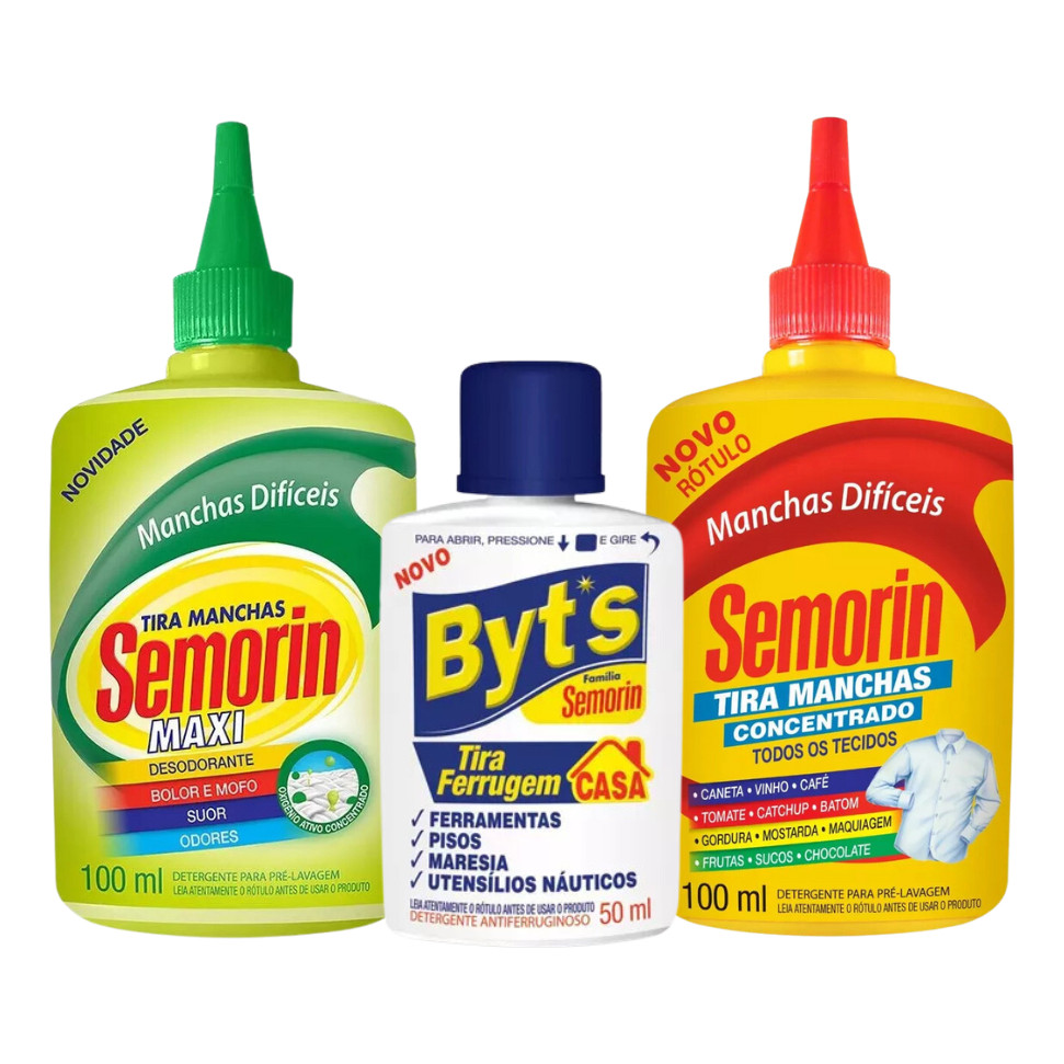 Semorin Combo Sem Manchas Para Os Tipos De Roupas | Shopee Brasil