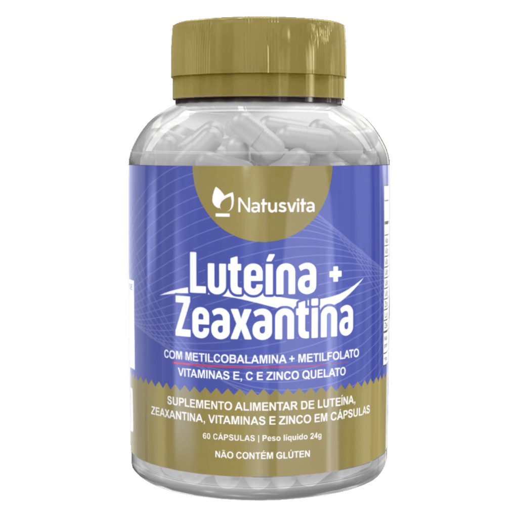 Luteína + Zeaxantina + Vitamina A, C, E, B9 e B12