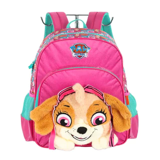 Mochila De Costas Escolar Infantil PP Paw Patrol Pelúcia em Oferta na Shopee