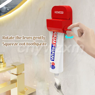 Ventosa Preguiçosa Espremedor De Pasta De Dente Dispensador Manual Doméstico Rolo Limpador Facial Clipe Tubo Rack Armaze em Oferta na Shopee