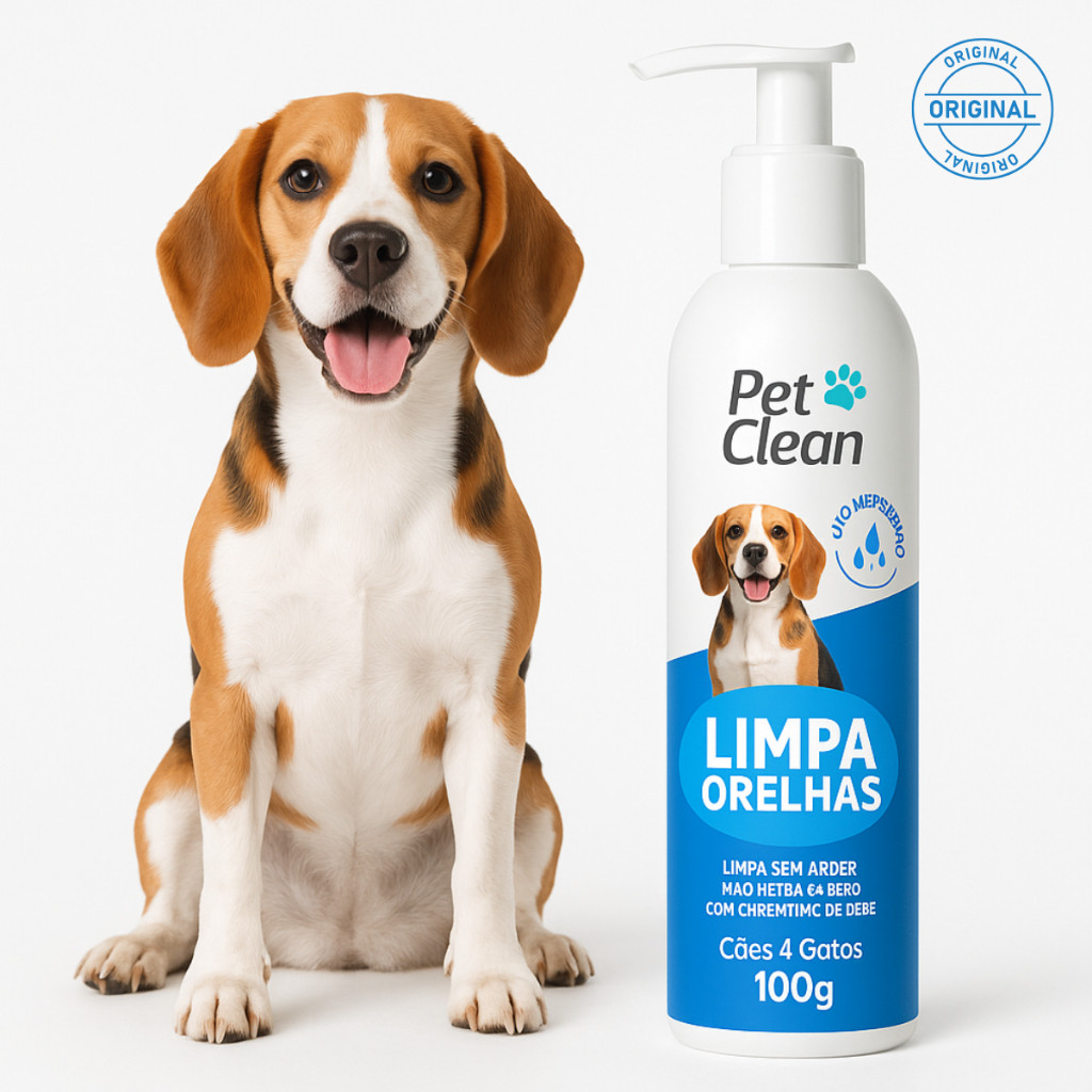 Limpa Ouvido Limpador De Orelha Cachorro Gato Pet Clean 100g | Shopee ...