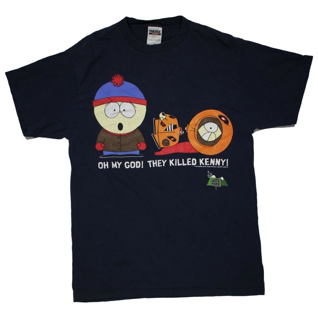 Camiseta Popular Vintage South Park Men's 1997 Comédia Central
