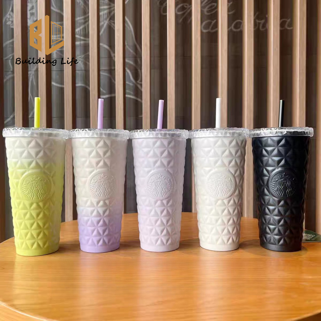 Copo Starbucks Diamond 304 Térmico De Aço Inoxidável Isolado A Frio De ...