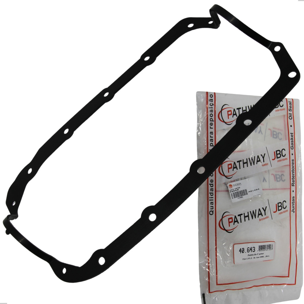Junta Do Cárter Palio Uno Siena Strada Fiorino Fire | Shopee Brasil