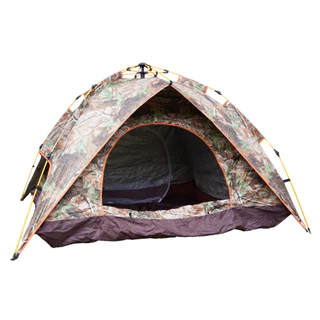 Barraca Pop Up para Camping 2x2m Camuflada Impermeável e Montagem Automática 4 pessoas em Oferta na Shopee
