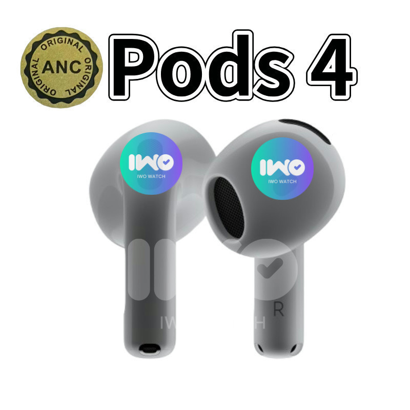 Mais Recentes Airpods Gen4 TWS (USB-C) airoha 100 % ANC Para IOS18 ...