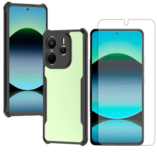 Capa Airbag Para Xiaomi Redmi Note 14 4g + Pelicula Hidrogel