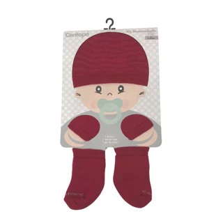 Kit Recém Nascido Maternidade Touca Luva e Meia Unissex 0 a 4 meses em Oferta na Shopee