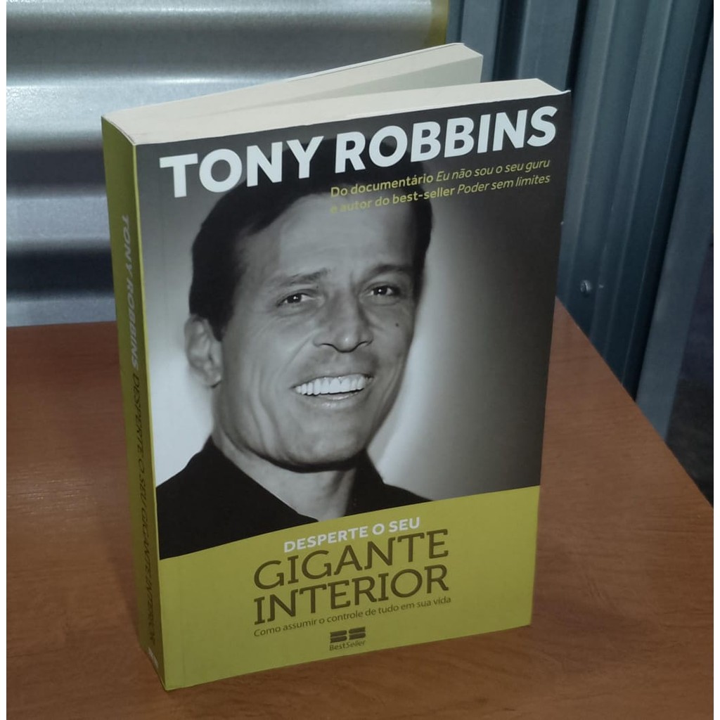 Livro Desperte o seu Gigante Interior Tony Robbins | Shopee Brasil