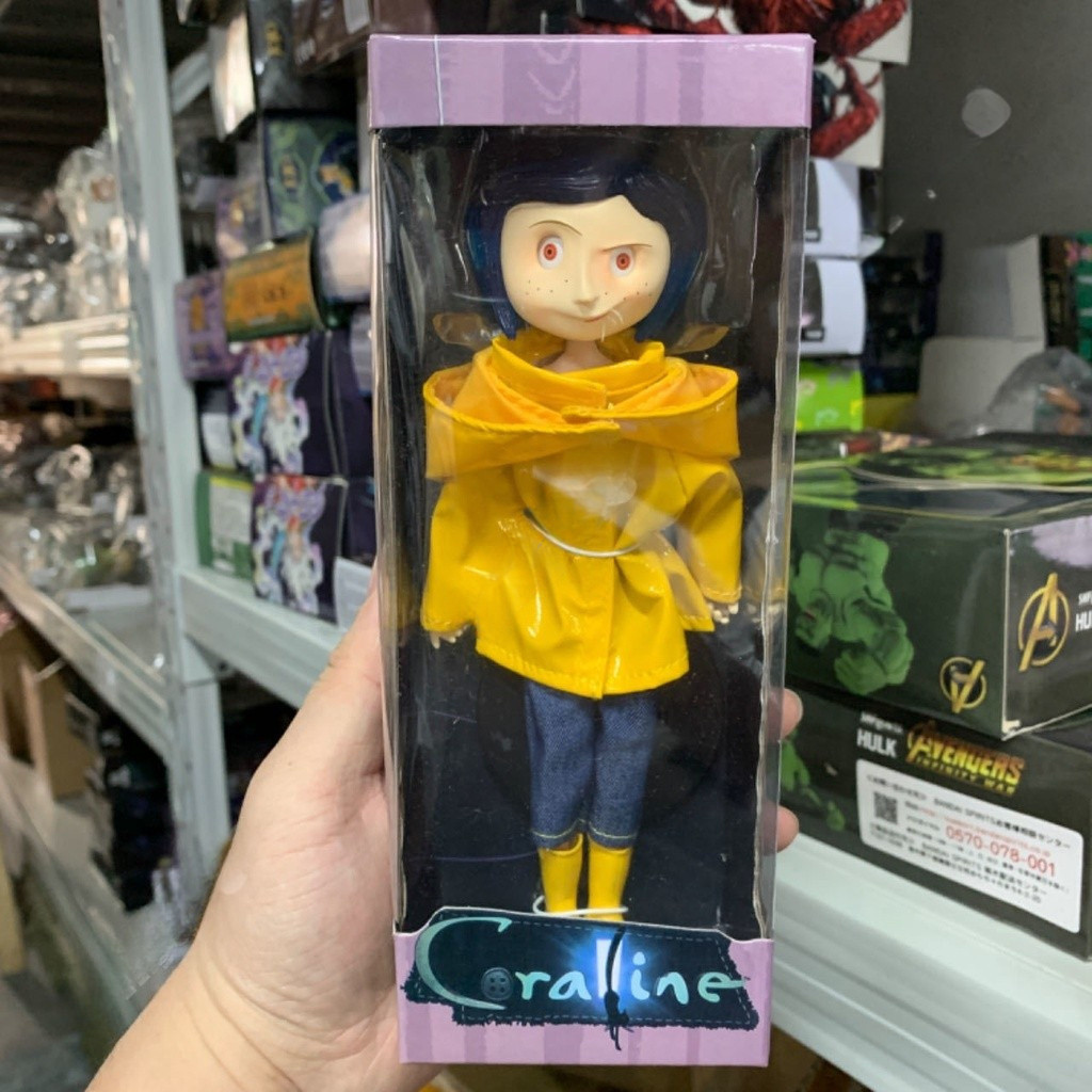 Neca Coraline & Secret Door Can Change Clothes Animation Doll