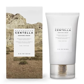 SKIN1004 Madagascar Centella Creme Calmante 2.53 fl.oz, 75ml, Complexo Quádruplo Ceramida Fortalece a barreira da pele e