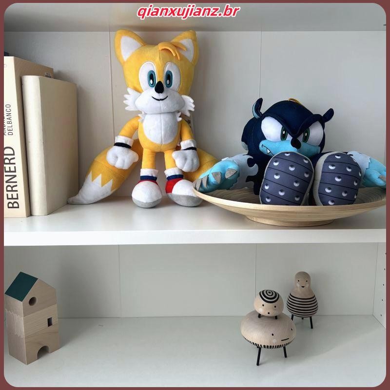 Boneco De Pelúcia Sonic The Hedgehog Shadow Amy Rose Knuckle Tail Plush 