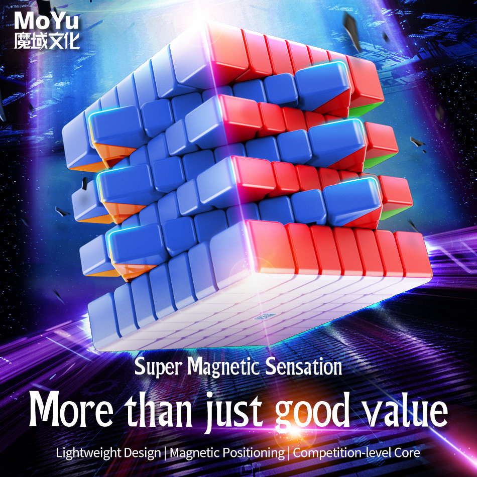 MOYU Cubo Meilong Cube 3x3 2x2 Mágico Profissional 3x3x3 Speed Puzzle Fidget Para Crianças