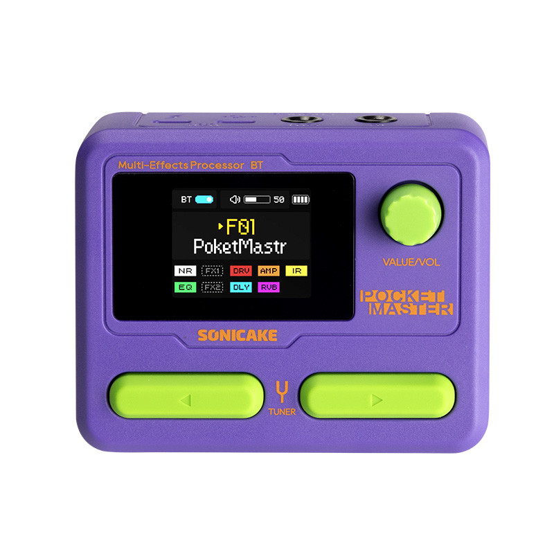 Sonicake Pocket Master Guitarra Elétrica Dispositivo De Efeito