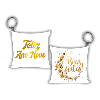Pacote 20 ou 50 Lembrancinhas Almochaveiro Lembrancinhas Personalizado Feliz Ano Novo Sua Arte em Oferta na Shopee