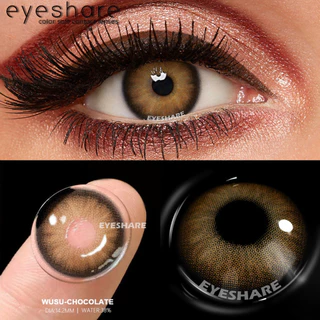 EYESHARE 2pcs CHOCOLATE/Marrom Lentes De Contato Macias Óculos Anuais Cosméticas 0.00 em Oferta na Shopee