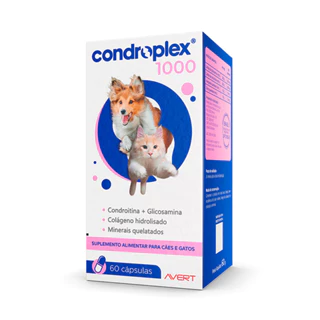 Suplemento Condroplex 1000 Avert 60 Cápsulas em Oferta na Shopee