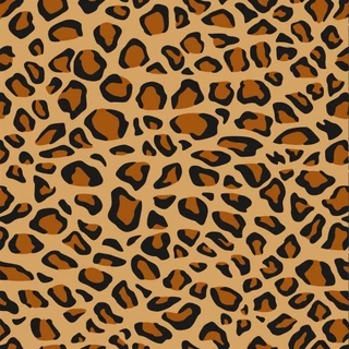 Papel de Parede Temático Estampa de Onça Pintada 2,50x0,50m