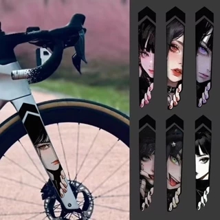 Decoração De Bicicleta De Estrada À Prova D'água Mountain Bike Personalidade Anime Animação Adesivo De Modificação De Ol