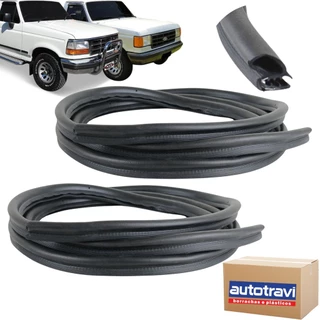Par Borracha da Porta para Ford F1000 / F4000 - 1994 a 2005 em Oferta na Shopee