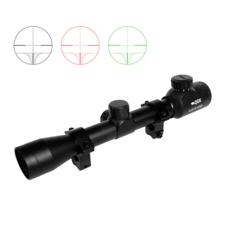 LUNETA QGK 4X32 EG LONG RETÍCULO ILUMINADO
