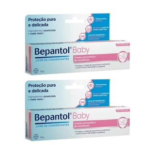 Kit Bepantol Baby Creme Preventivo De Assaduras 2 Caixas Com 30g Cada
